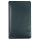 Collins Canterbury Personal Organiser Soft Leather Slim Pocket 6-Ring 120x81mm Black Ref KT2765