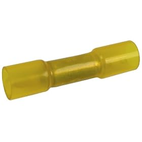 Pico 2270GT 12-10 AWG Electrical Wiring Heat Shrink Butt Connectors 25 Per Package