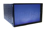 New Black Double Din Nano-ITX Carputer Enclosure Second Generation with IR Sensor & Front USB