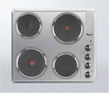 Whirlpool AKM332IX - Whirlpool AKM332IX - Table de cuisson &eacute;lectrique - 4 &eacute;l&eacute;ment(s) - acier inoxydable