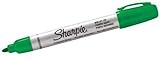 Sharpie  油性マーカーペン 緑 線幅1mm 12本入 S0945750