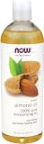 NOW Foods Almond Oil, Edible, 16-Ounce