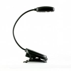 Mighty Bright MiniFlex Clip-On Reading Light for Kindle (Black)