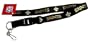 New Orleans Saints Clip Lanyard Keychain Id Ticket Holder - Black