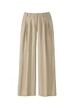 Signature Washed Linen Collection: Wide Leg Pants (plus size 20W WHITE) 316dxcIcn1L. SL160 Signature Washed Linen Collection: Wide Leg Pants (plus size 20W WHITE)