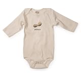 Kee-Ka Organic L/S Bodysuit Peanut, 6-12 Months