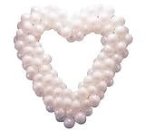 Complete Heart Shape Balloon Kit by BalloonArtTM Sculpture Balloon Kit for Wedding, Bridal Showers, Anniversary Balloon Decor