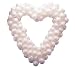 Complete Heart Shape Balloon Kit by BalloonArtTM Sculpture Balloon Kit for Wedding, Bridal Showers, Anniversary Balloon Decor