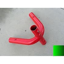 Jensen Swing Commercial End Frame 5 Legs 2 3/8 ft Top Rail and Legs - Green