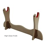 High Gloss Sword Stand Brown with Red Liner