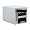 Systor Mini - Automated 1 Multi-Drive Target Burner Copier 25 Disc Capacity CD DVD LS LightScribe Auto Duplicator Robotic Copy Autoloader (Automatic Standalone Burn & Laser Etch Print, Built-In HDD) - Max Burns 20X DVD&plusmn;R 40X CD&plusmn;R