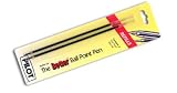 Refill For Ballpoint Stick Pen, Fine Point, 2/PK, Red Ink, Sold as 1 pack