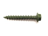 Spax 1/4-by-2-Inch Hex Head Exterior Lag Screws, Green, 150-Pack #4571820700509