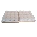 2x2" White Unscented Pillar - 32 ct.