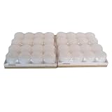 2x2" White Unscented Pillar - 32 ct.
