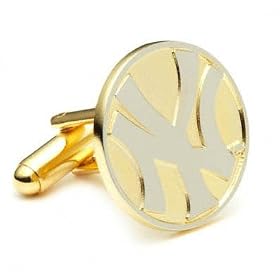 New York Yankees- Two Tone Pair of Cufflinks