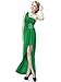 Ever Pretty Women's One Shoulder Rhinestones Slitted Long Prom Party Dress 09542