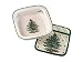 Spode Christmas Tree 10-Inch Square Baker with Potholder