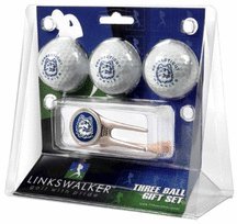 Connecticut Huskies 3 Golf Ball Gift Pack With Cap Tool