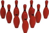 Colored Bowling Pin Sets Red - Sports Bowling Equipment - Set