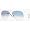 Silver w/ Gradient Light Blue Lens