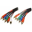 Cables Unlimited AUD-1380-25 25 Feet RCA Component Video/Audio Cable