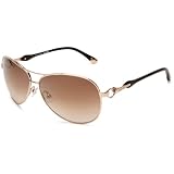 Juicy Couture Womens Beach Bum Aviator Sunglas