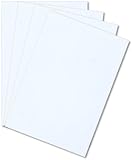 Styrene Sheets 7.6x11x.060 White - 4 Pack