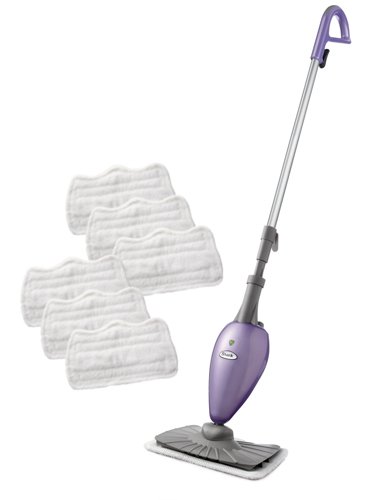 【ショップジャパン 正規品】シャークスチームモップ 本体+専用パッド6枚付き MOP-AM6