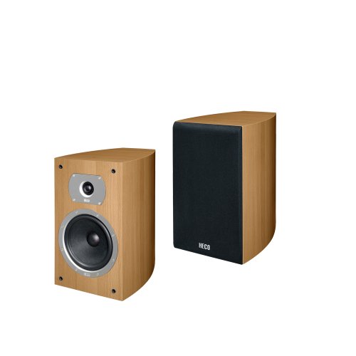 Heco Victa 301 2-Wege Regallautsprecher (80 Watt) cognac (Paar)