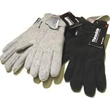 Ladies/Womens Fleece Gloves with 3M 40g Thinsulate Insulation (Black)by Rjm
