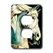 Carousel - Carousel Horse - Light Switch Covers - 2 plug outlet cover