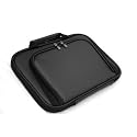 CaseCrown Double Memory Foam Thin Netbook Case Bag With Front Pocket(Black) to Carry the HP Mini 110-1125NR 10.1-Inch Black Netbook