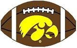 Iowa Hawkeyes 24x15 Small Football Rug