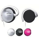 Philips SHS3701/27 Earclip Headphones with Interchangeable Color Caps