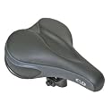 Sunlite Cloud-9 Bicycle Suspension Comfort Saddle, Comfort Gel Men's, Tri-color Emerald