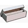 BCW Shoe 2 Row Storage Box (1600 Ct.) - Corrugated Cardboard Storage Box - Baseball, Football, Basketball, Hockey, Nascar, Sportscards, Gaming & Trading Cards Collecting Supplies