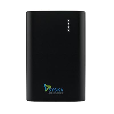 Syska Power Bar 100 10050mAH Power Bank (Black)