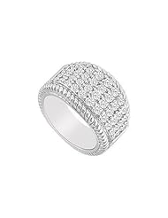 Diamond Ring 14K White Gold - 1.25 CT Diamonds