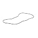 Tail Drive Belt: B400