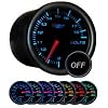 GlowShift GS-T705 Tinted 7 Color Volt Gauge