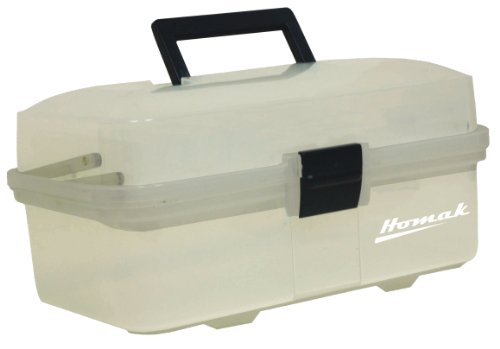 Homak   tp00113067 13-inch plastic transparent toolbox …