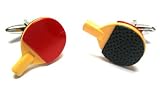Ping Pong Paddle Cufflinks