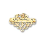 14k Grandma Pin & Charm Holder
