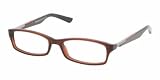 Prada Sport PS03BV ACV1O1 Eyeglasses Beaver Frame Size