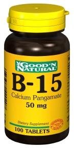 Good N Natural - B-15 - Calcium Pangamate 50 mg - 100 Tablet