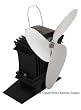 Ecofan for Gas Stoves Black Body Nickel Blades
