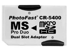 Shopdigi : Photofast CR-5400 Micro SD to MS Pro Duo adapter