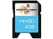4 GB Mini SD Memory Card with SD Adapter - by Abacus24-7