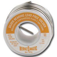 SAC800 Metal Work Lead Free Acid Core Solder - 8 oz.
